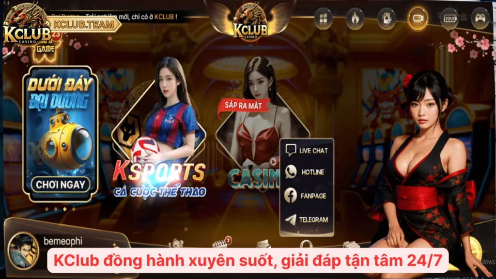 KClub 27vsrpq 🎮️ Cổng Game Bài Kclub Team Giải Trí Top 1 Châu Á 2025 4 KClub đồng hành xuyên suốt, giải đáp tận tâm 24/7