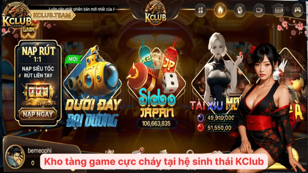KClub 27vsrpq 🎮️ Cổng Game Bài Kclub Team Giải Trí Top 1 Châu Á 2025 5 Kho tàng game cực cháy tại hệ sinh thái KClub
