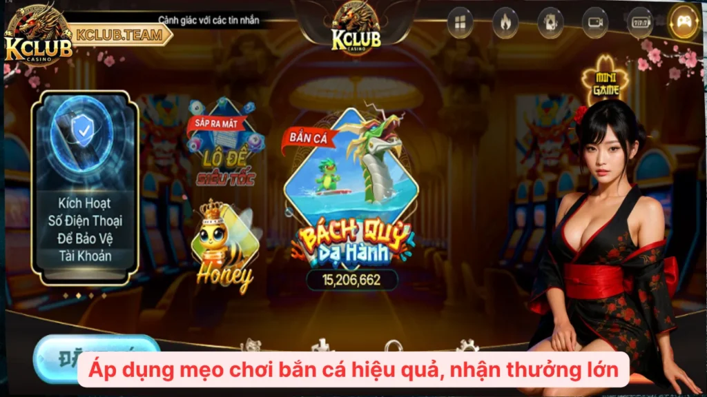 Áp dụng mẹo chơi bắn cá hiệu quả, nhận thưởng lớn