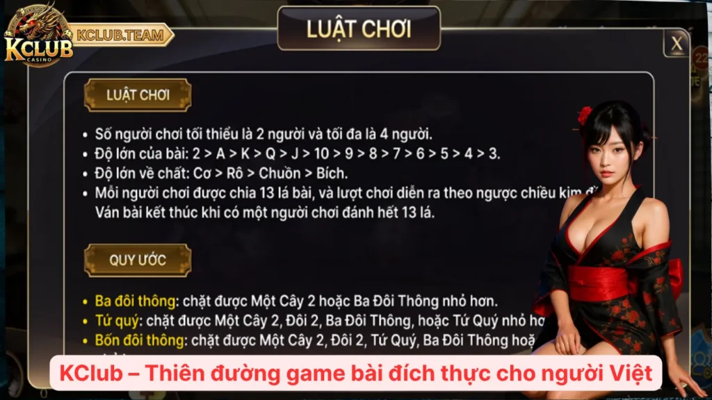 KClub – Thiên đường game bài đích thực cho người Việt
